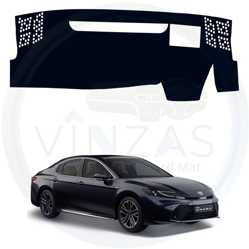 Black custom car dashboard cover For Camry 2025 To 2026