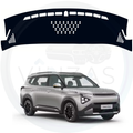 Black custom car dashboard cover For Carens Clavis