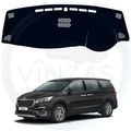 Black custom car dashboard cover For Carnival 2020 To 2023