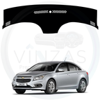 Black custom car dashboard cover For Cruze 