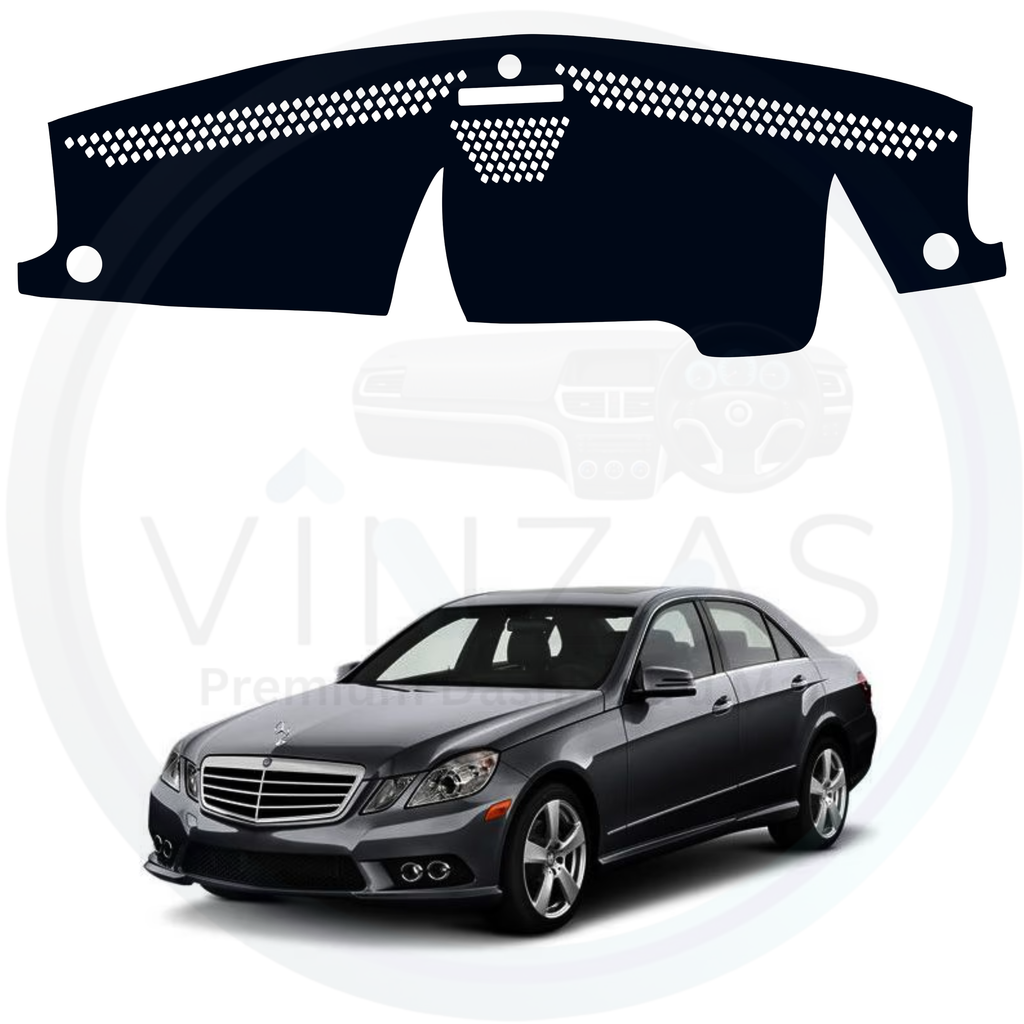 Black custom car dashboard cover For E-Class 2009 To 2017
