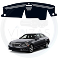 Black custom car dashboard cover For E-Class 2009 To 2017
