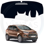 Black custom car dashboard cover For EcoSport 2013 To 2017