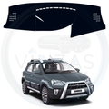 Black custom car dashboard cover For Etios Cross
