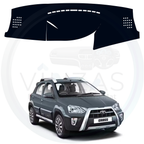 Black custom car dashboard cover For Etios Cross
