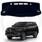 Black custom car dashboard cover For Fortuner Legender
