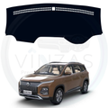 Black custom car dashboard cover For Hector Plus
