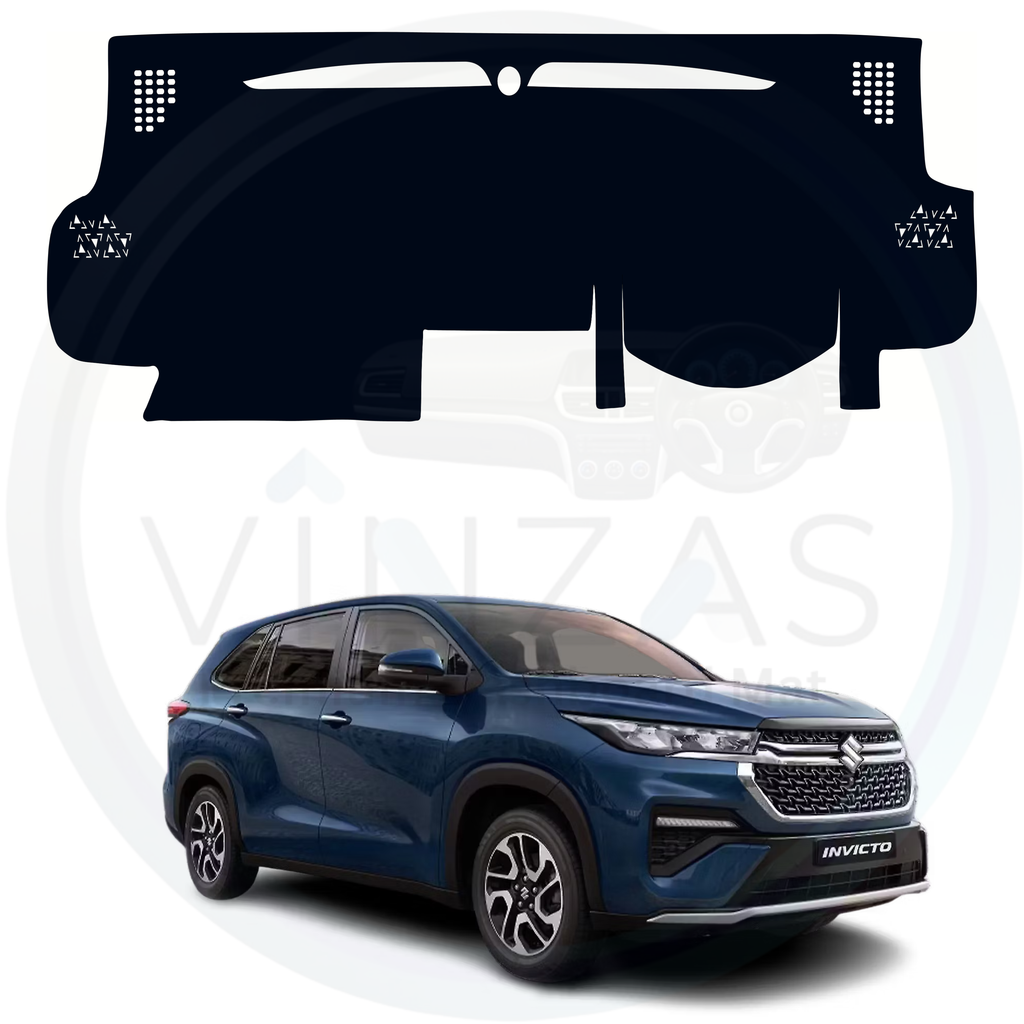 Black custom car dashboard cover For Invicto
