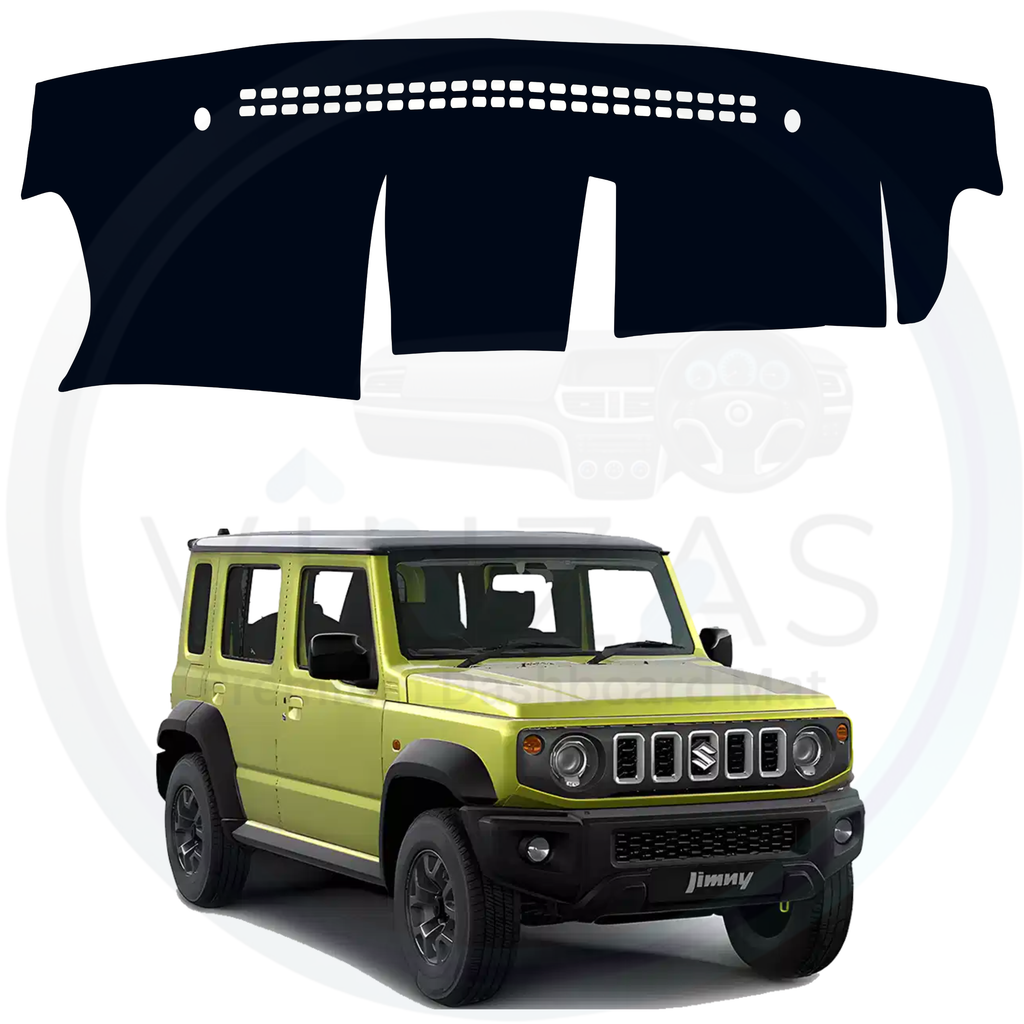 Black custom car dashboard cover For Jimny 
 