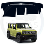 Black custom car dashboard cover For Jimny 
 