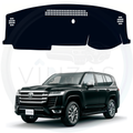 Black car dashboard cover with Black custom car dashboard cover For Land Cruiser
