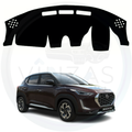 Black custom car dashboard cover For Magnite 