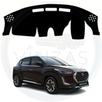 Black custom car dashboard cover For Magnite 