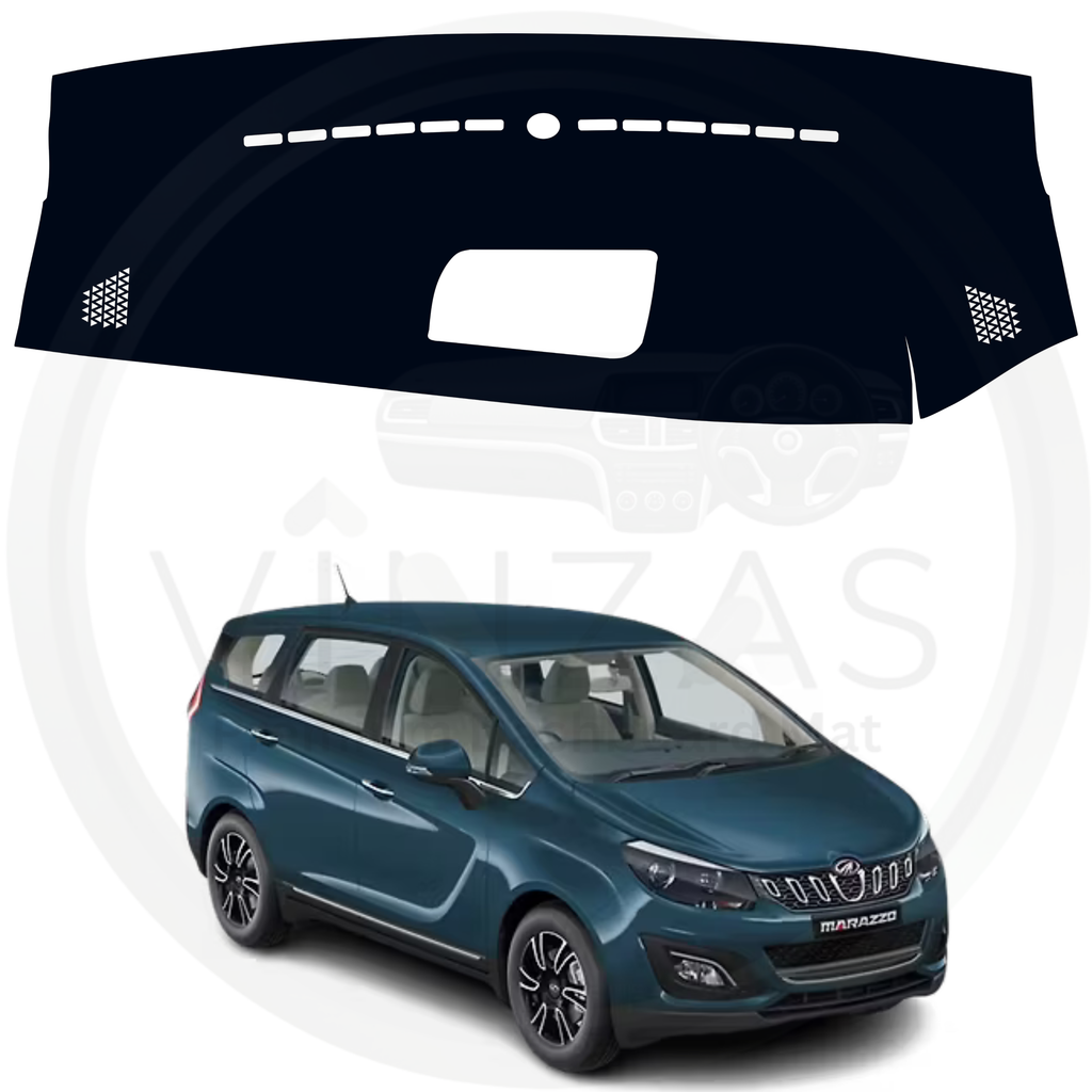 Black custom car dashboard cover For Marazzo

