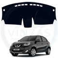 Black custom car dashboard cover For Micra 
