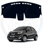 Black custom car dashboard cover For Micra 
