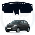 Black custom car dashboard cover For Micra 2010 To 2012
