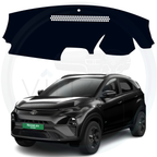 Black custom car dashboard cover For Nexon EV
