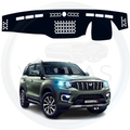 Black custom car dashboard cover For Scorpio N
