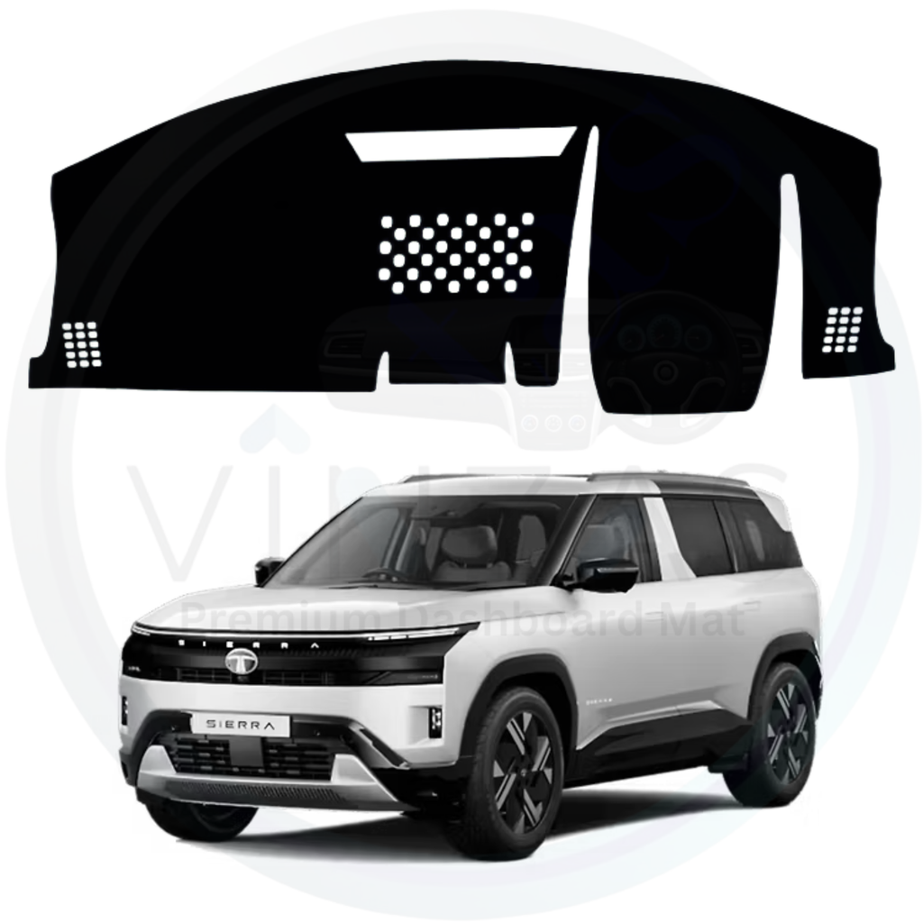 Black custom car dashboard cover For Sierra