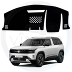 Black custom car dashboard cover For Sierra