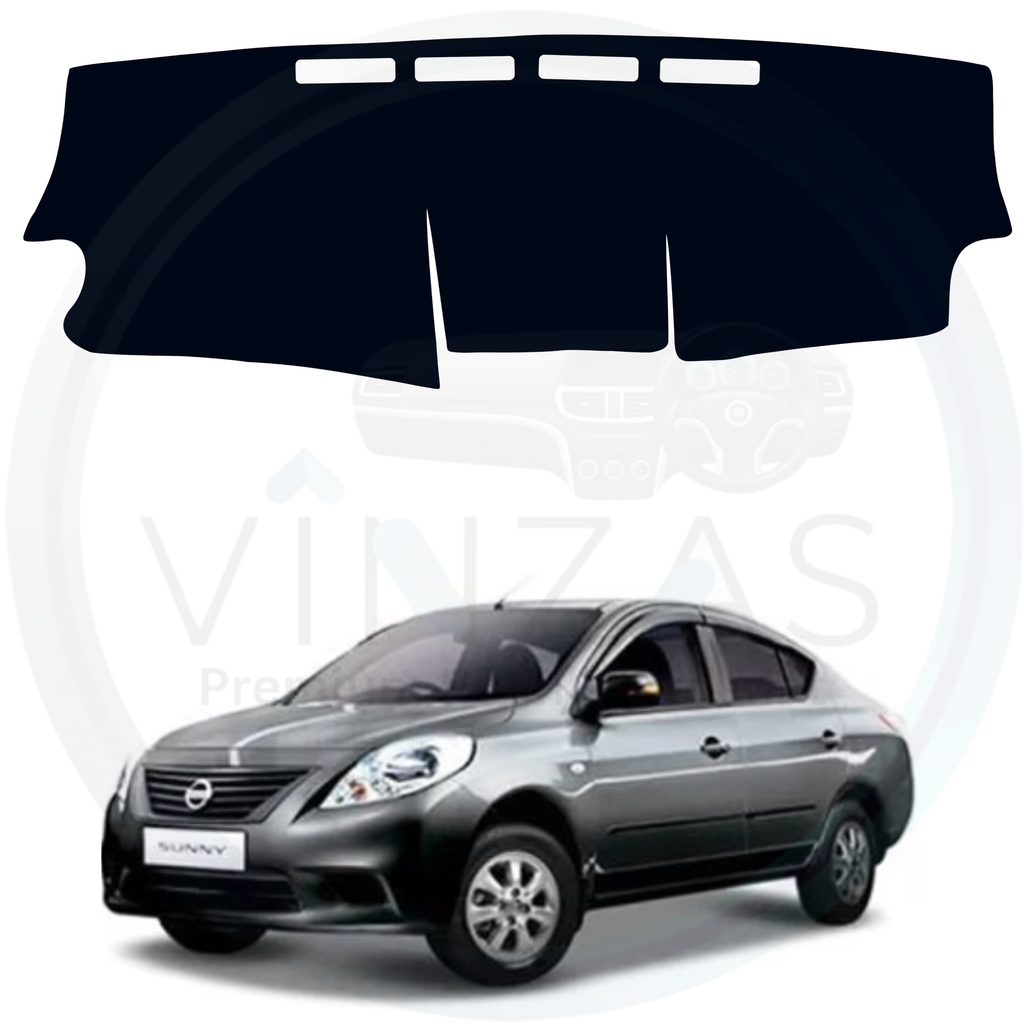 Black custom car dashboard cover For Sunny 
