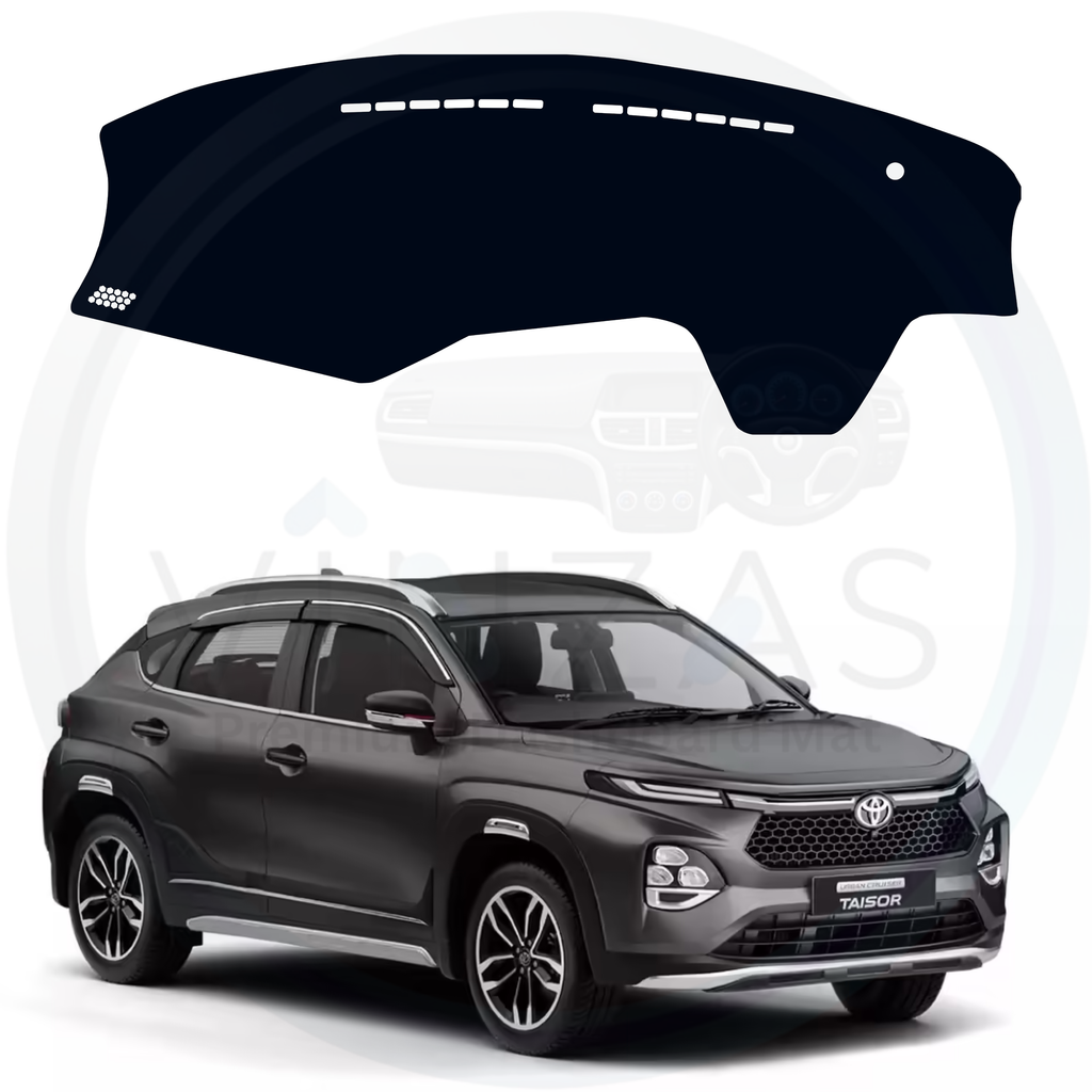 Black custom car dashboard cover For Taisor 
