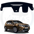 Black custom car dashboard cover For Terrano 
