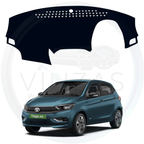 Black custom car dashboard cover For Tiago EV
