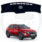 Black custom car dashboard cover For Tucson 