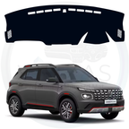Black custom car dashboard cover For Venue N Line