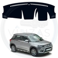 Black custom car dashboard cover For Vitara Brezza