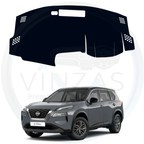 Black custom car dashboard cover For X-Trail
