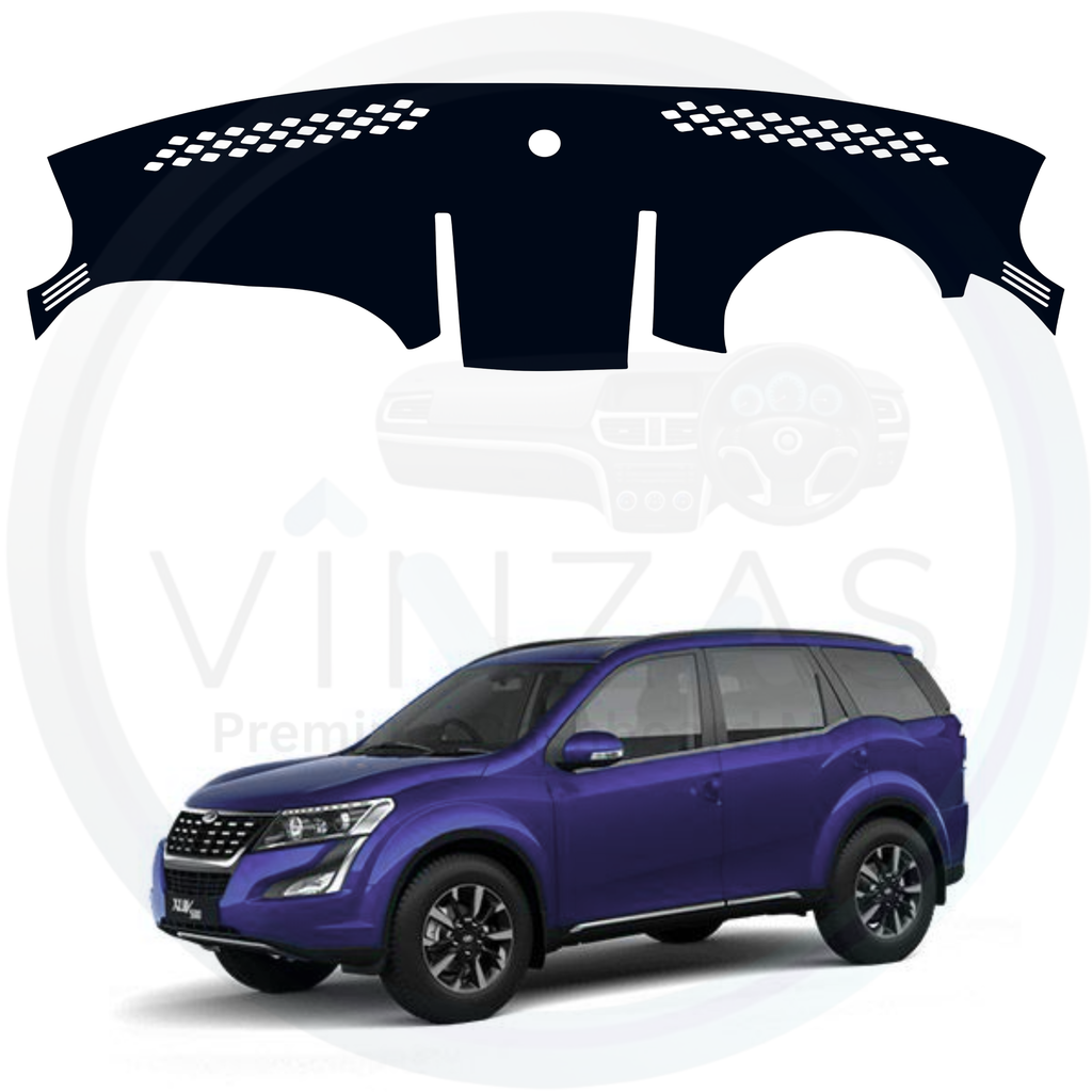 Black custom car dashboard cover For XUV500
