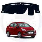 Black custom car dashboard cover For Xcent 