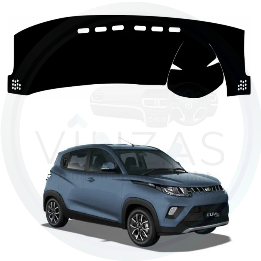 Black custom car dashboard cover For KUV100