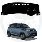 Black custom car dashboard cover For KUV100