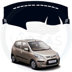 Black custom car dashboard cover For i10 

