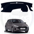 Black custom car dashboard cover For i20 
