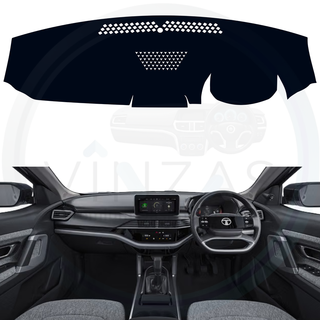 Black custom car dashboard cover For Harrier 

