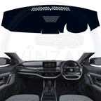 Black custom car dashboard cover For Harrier 
