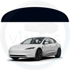 Black custom car dashboard cover for Tesla