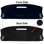 Black custom dashboard cover