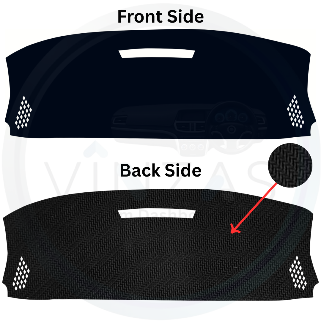 Black custom dashboard cover