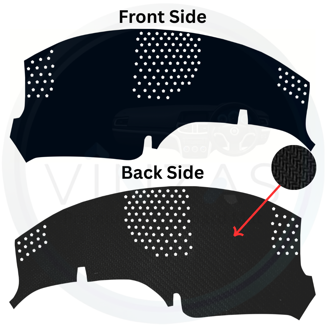 Black custom dashboard cover