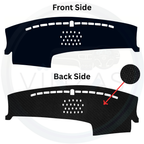 Black custom dashboard cover